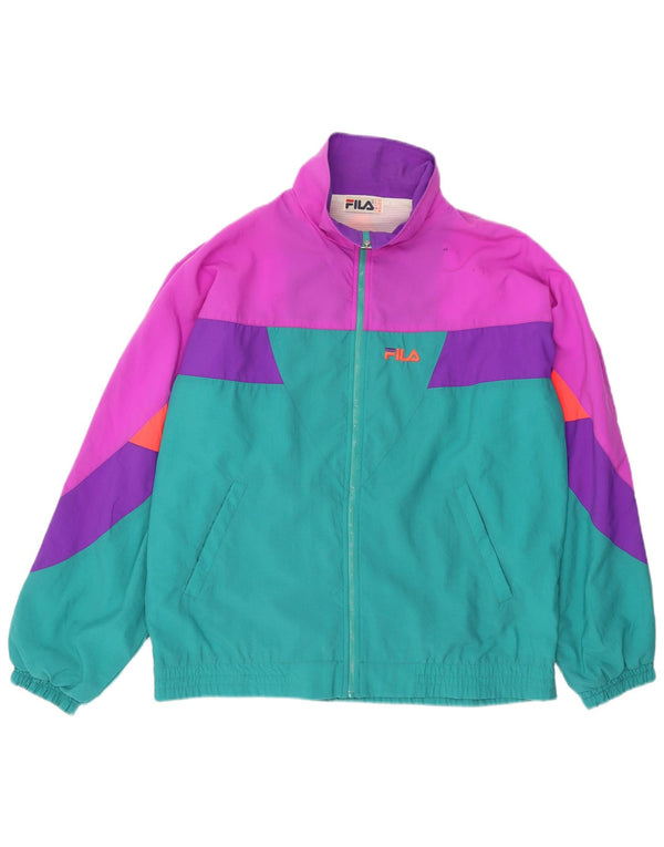 Trening complet pentru bărbați Fila IT 54 XL, verde, poliamidă color bloc