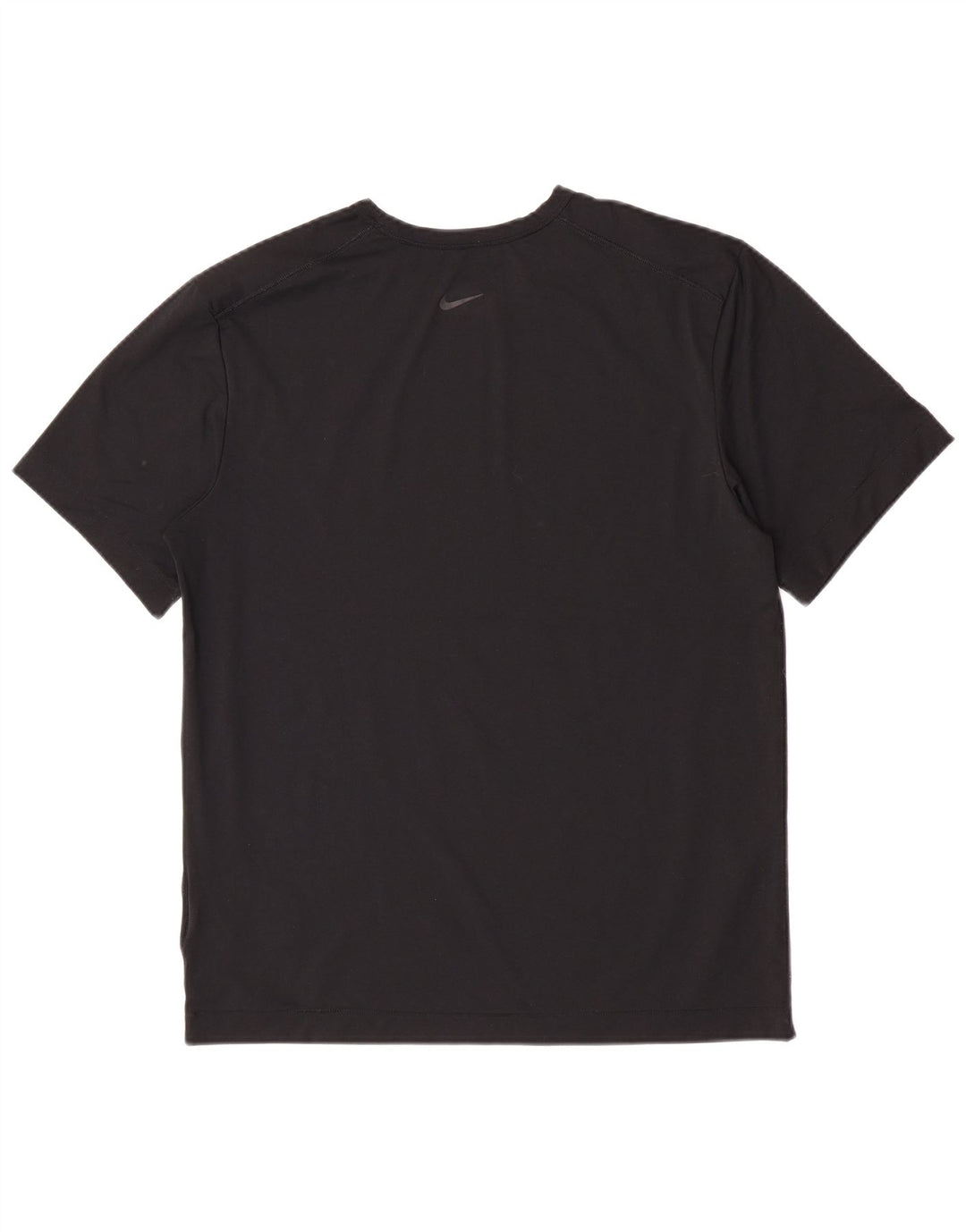 Tricou grafic Nike Dri Fit pentru bărbați Top Mediu Negru Poliester