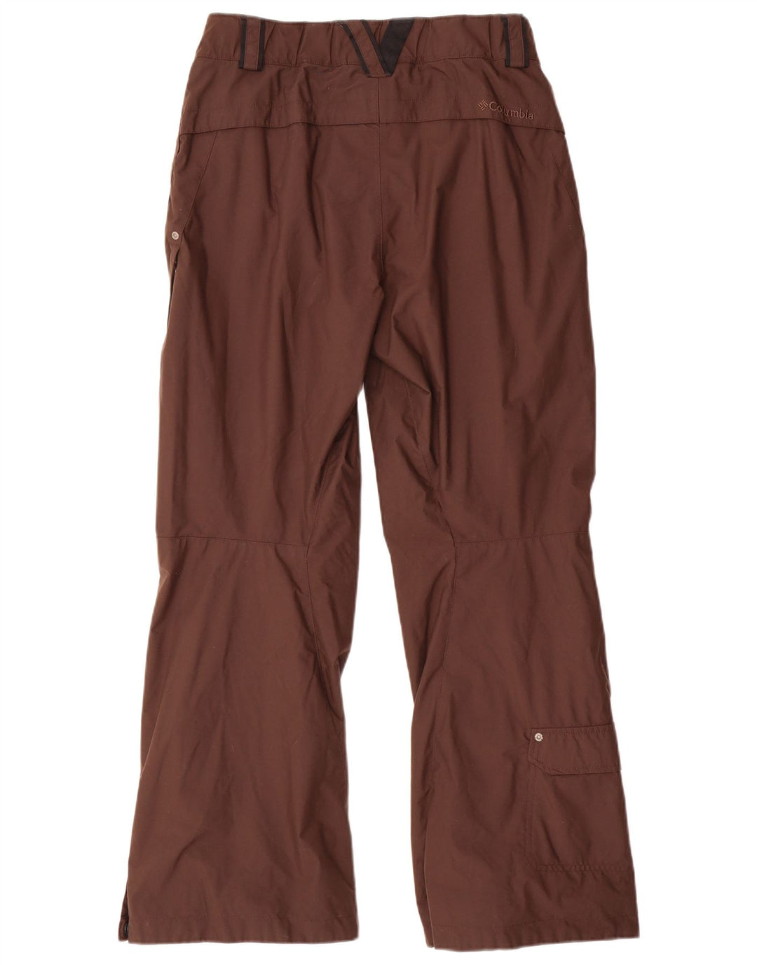 COLUMBIA Pantaloni de schi pentru femei UK 10 Small Brown Nylon