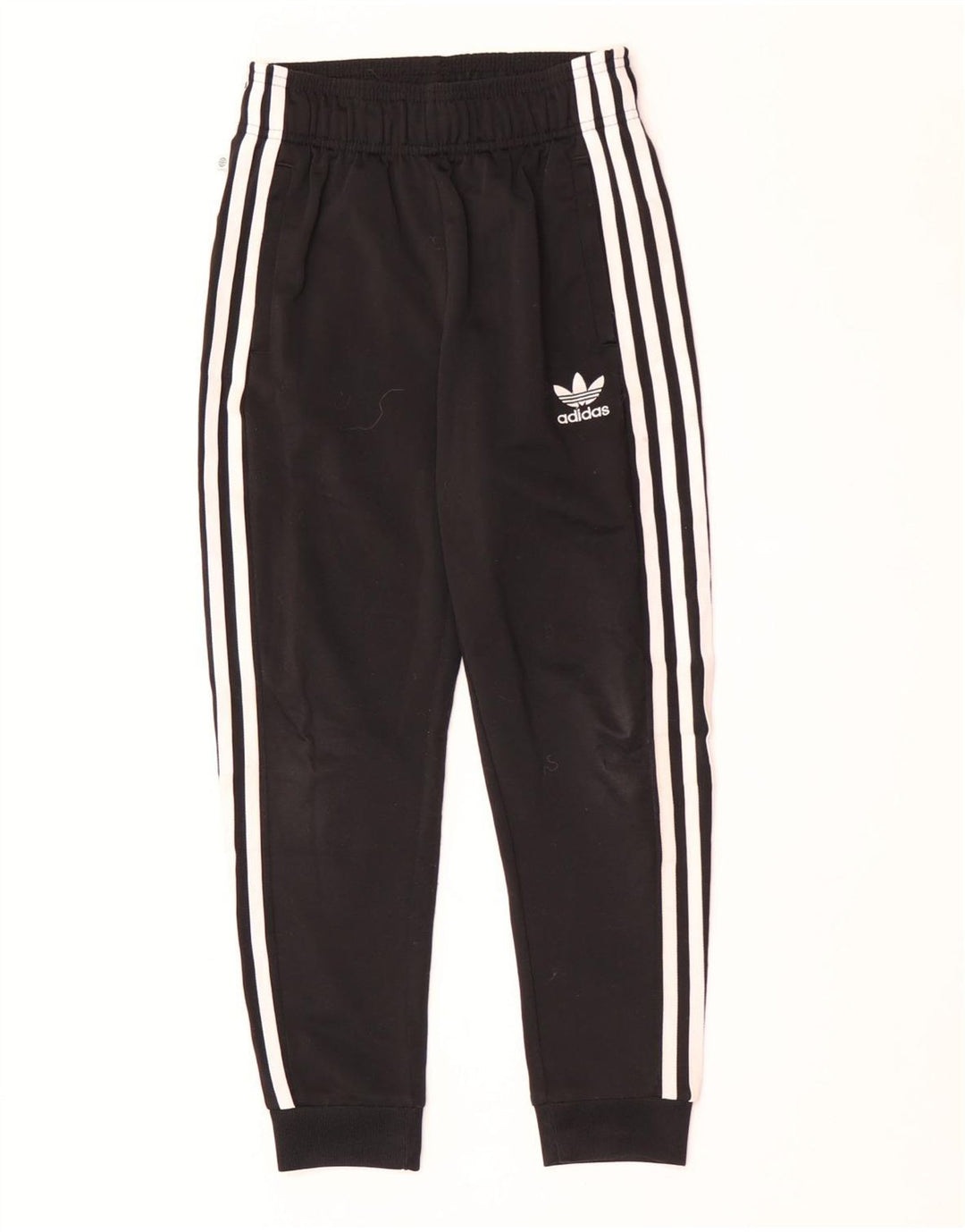 Pantaloni de trening Adidas baieti Joggeri 9-10 ani poliester negru