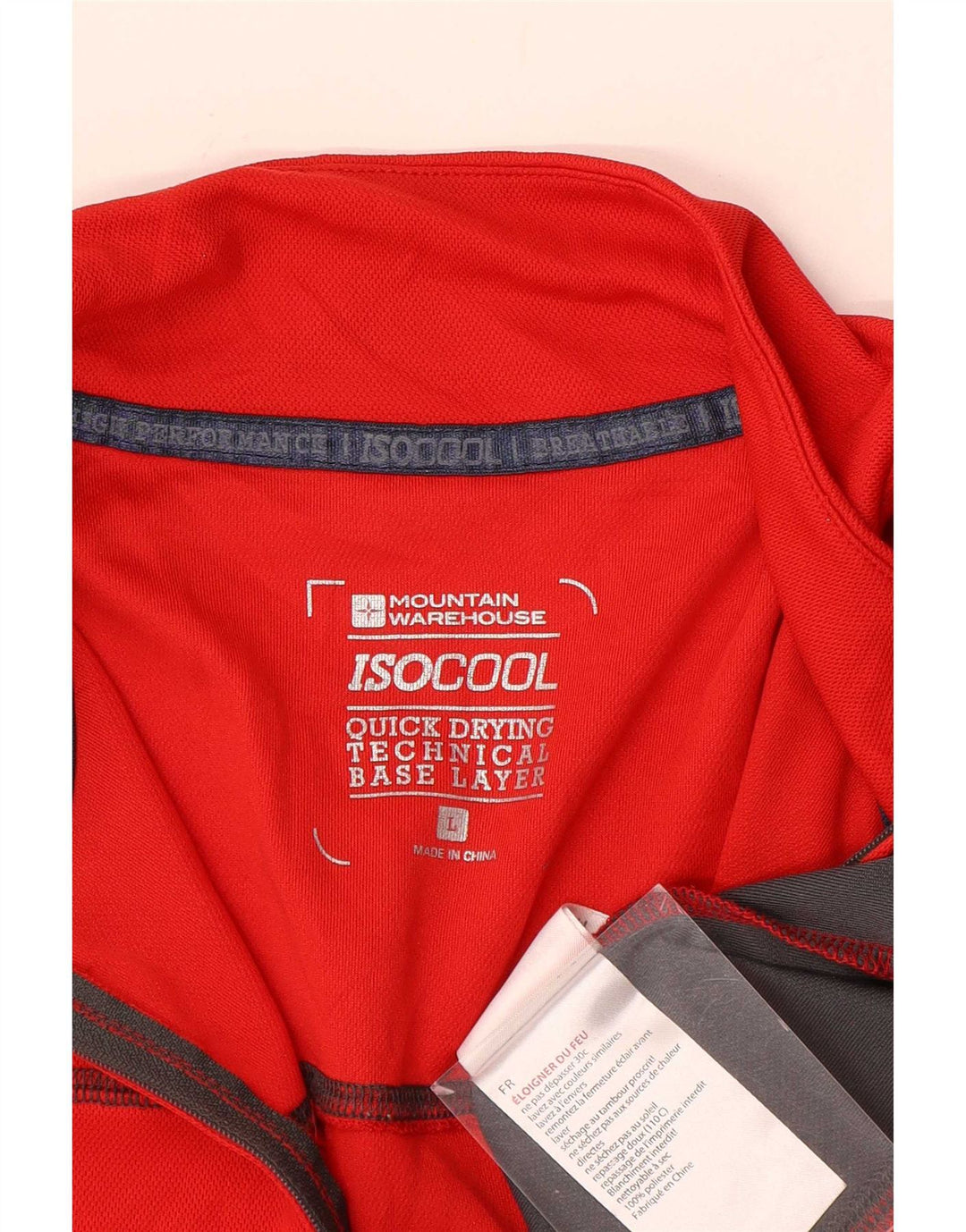 Mountain Warehouse IsoCool Pullover Trening Top Mare Roșu
