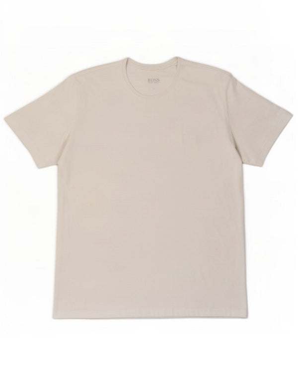 Tricou pentru bărbați Hugo Boss Top XL Bumbac alb