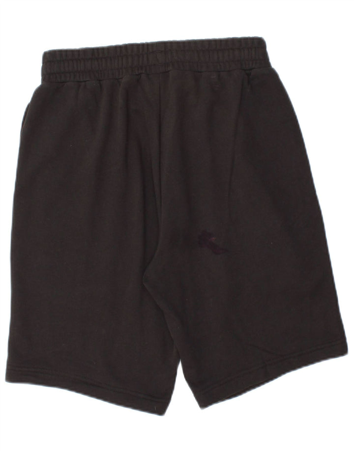 Pantaloni scurti sport grafic Puma pentru bărbați, bumbac negru mic