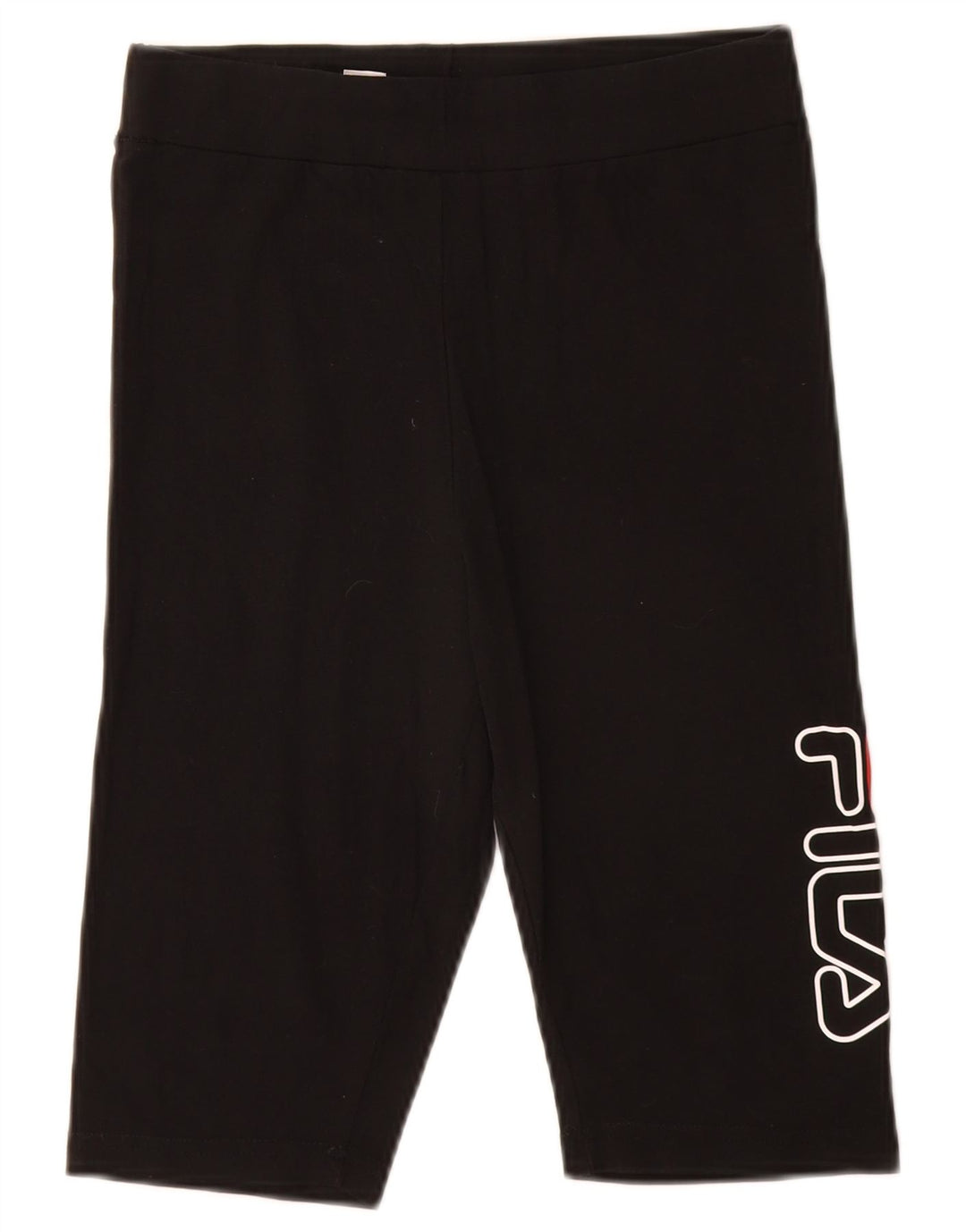 Pantaloni scurti de sport grafic FILA pentru femei UK 8 Small Black