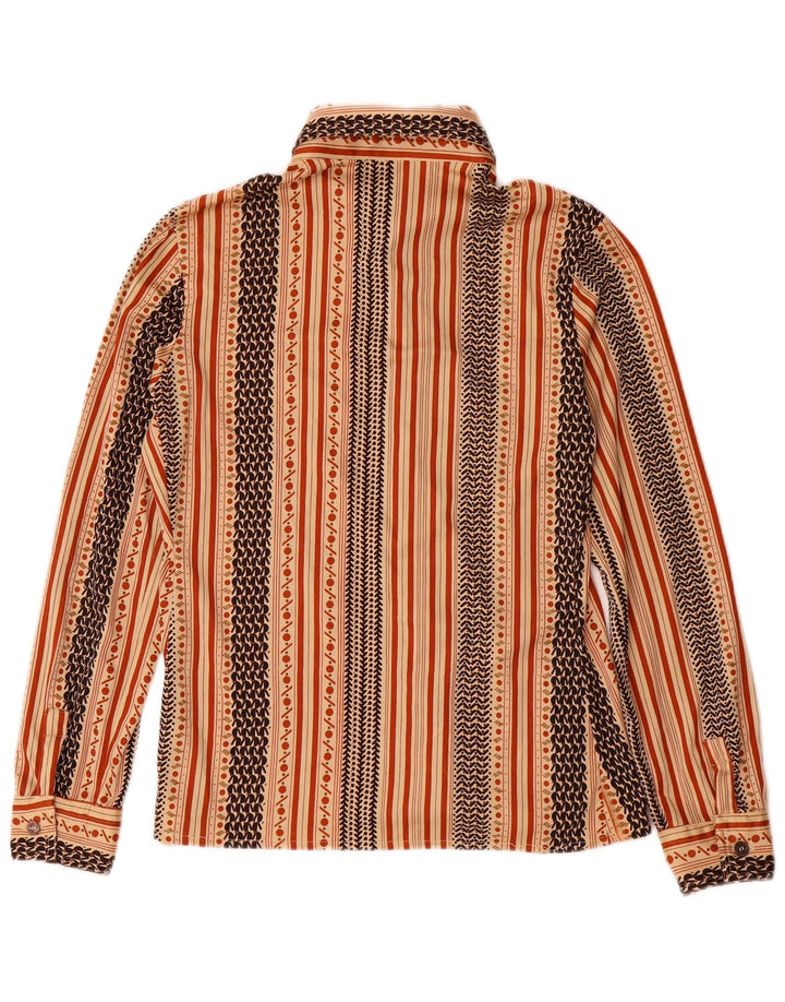 Cămașă de damă VINTAGE IT 50 XL Bej cu dungi