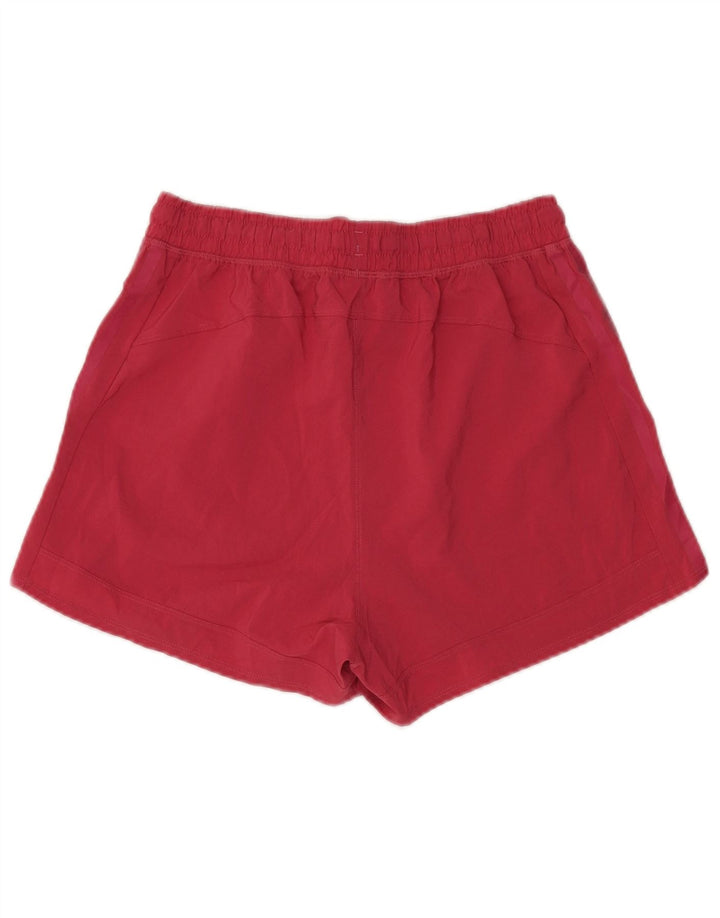 Pantaloni scurți sport Adidas pentru femei UK 10 Small Pink Poliester