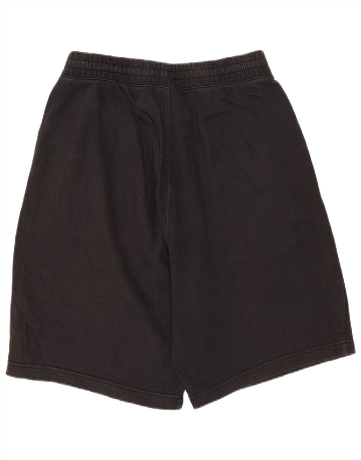 Pantaloni scurți sport pentru bărbați Adidas, bumbac negru mic