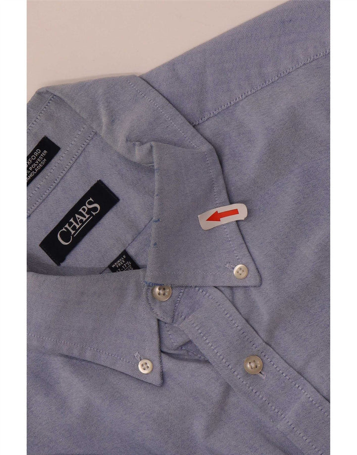 Cămașă pentru bărbați Chaps Mărimea 17 1/2 XL Bumbac albastru