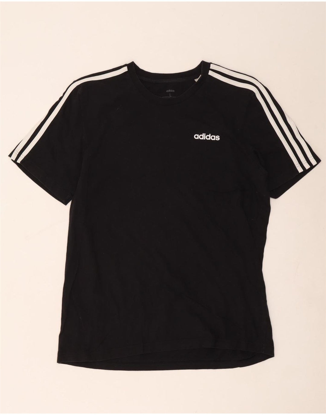 Tricou pentru bărbați Adidas Top mare, negru, bumbac