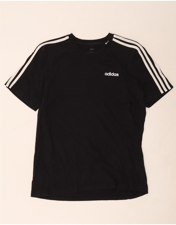 Tricou pentru bărbați Adidas Top mare, negru, bumbac