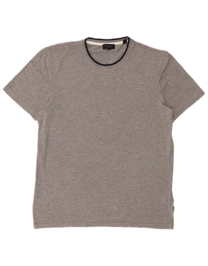 Tricou pentru bărbați Ted Baker Mărimea top 3 Poliester gri mediu