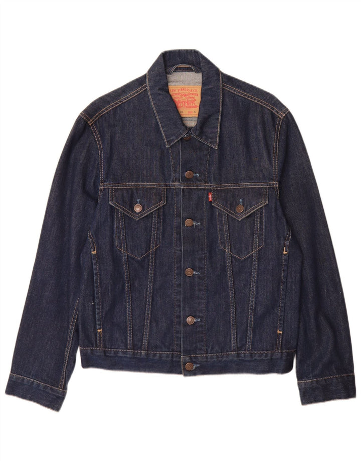 Jachetă de blugi pentru bărbați Levi's UK 36 mic bumbac bleumarin