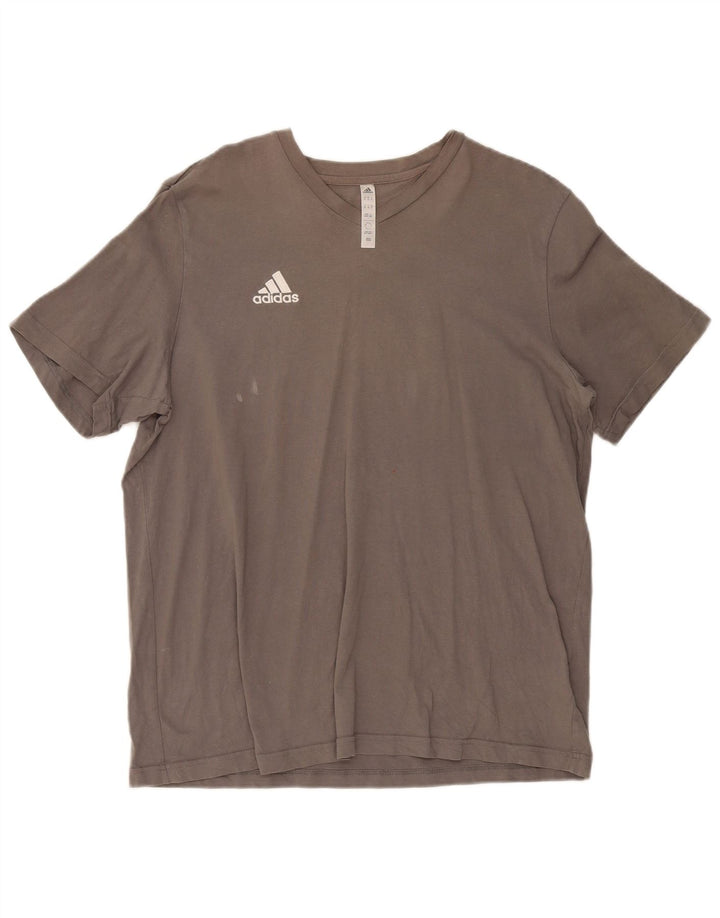 Tricou pentru bărbați Adidas Top XL bumbac gri