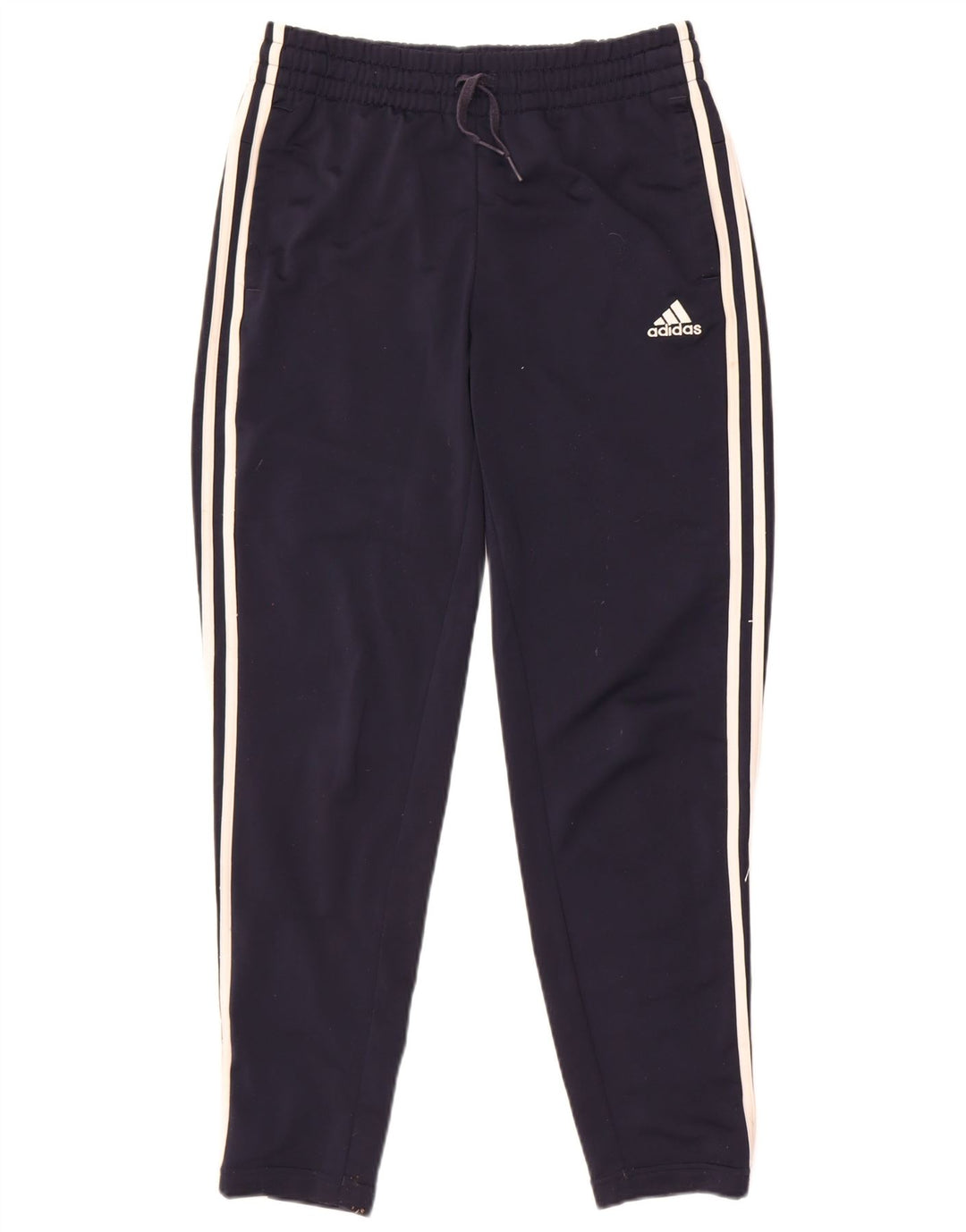 Pantaloni de trening Adidas pentru femei UK 8/10 Poliester bleumarin mic