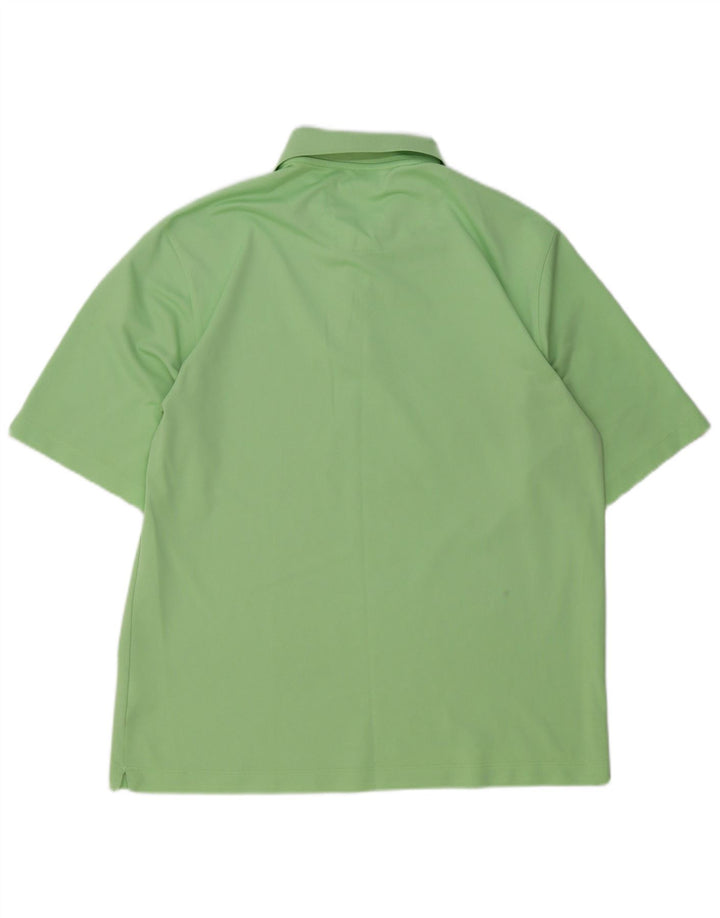 Tricou polo Nike pentru bărbați Marea Britanie 42/44 Poliester verde mare