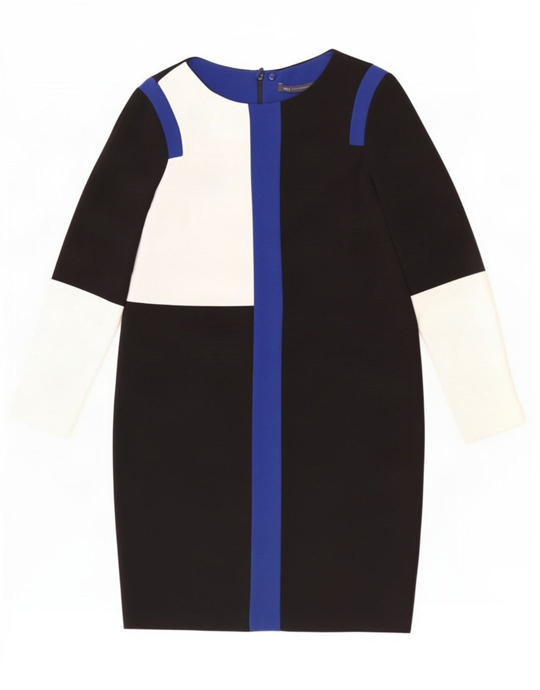 Rochie schimbătoare pentru femei Marks & Spencer UK 12 Medium Black Colorblock