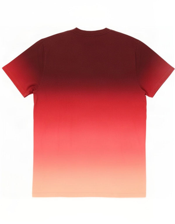 Tricou pentru bărbați Hollister Top Medium Burgundy Colorblock Bumbac