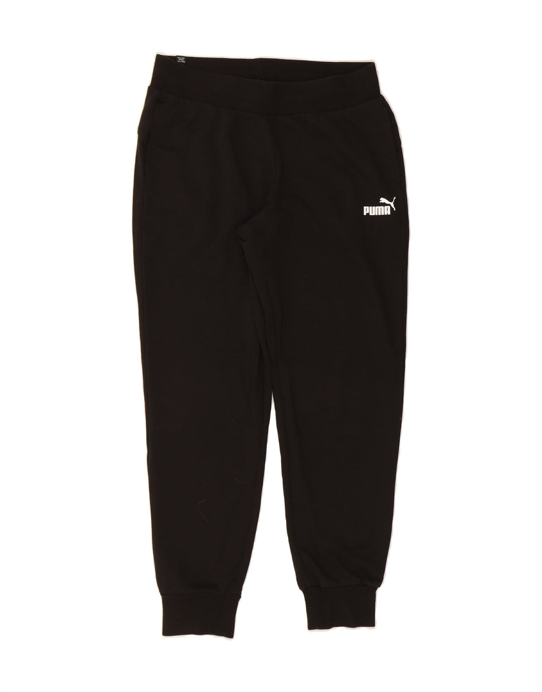 PUMA Mens Tracksuit Trousers Joggers Medium  Black Cotton Vintage Puma and Second-Hand Puma from Messina Hembry 
