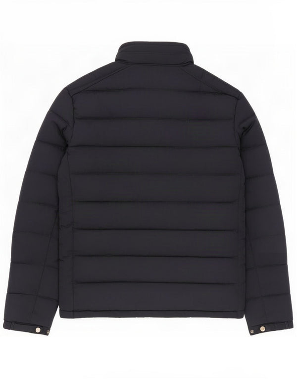 Jachetă căptușită cu glugă pentru bărbați Zara UK 38 Medium Bleumarin