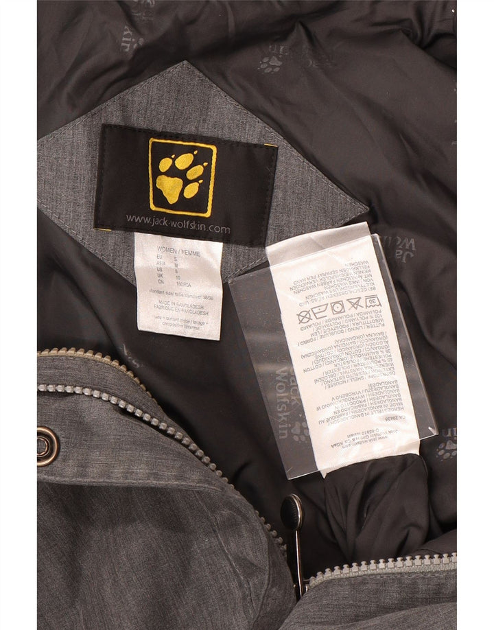 Jachetă parka cu glugă pentru femei JACK WOLFSKIN UK 10 Poliester gri mic