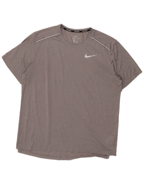 Tricou pentru bărbați Nike Dri Fit Top XL poliester gri