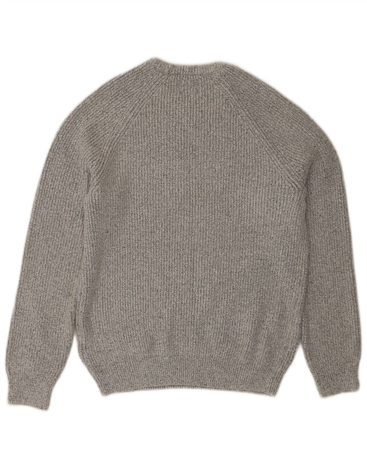 Pulover pentru femei Marks & Spencer cu decolteu rotund UK 12 Medium Gri Pete
