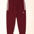 Pantaloni de trening pentru bărbați Adidas Pantaloni de jogging Mediu Burgundy Poliester