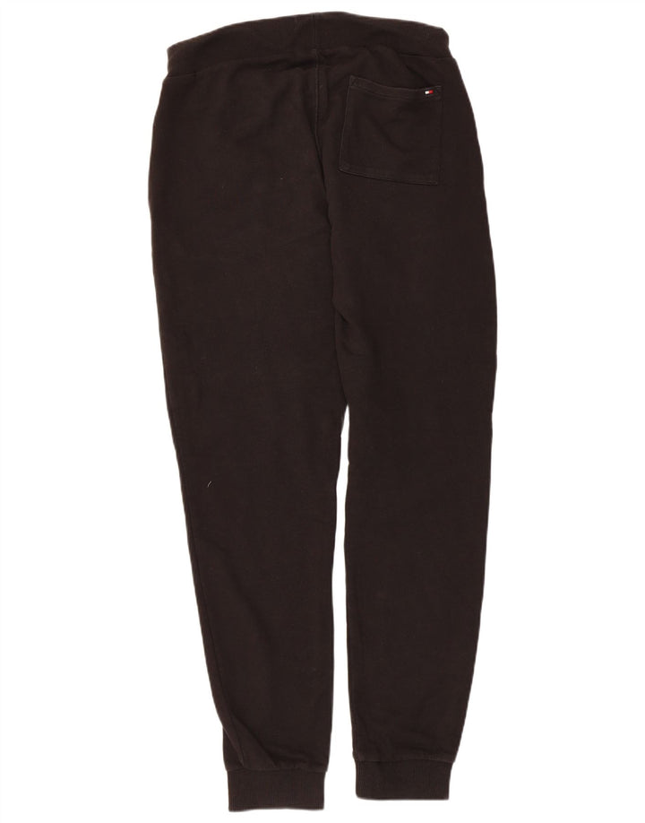 TOMMY HILFIGER Pantaloni de trening grafic pentru baieti Joggeri 15-16 ani negru