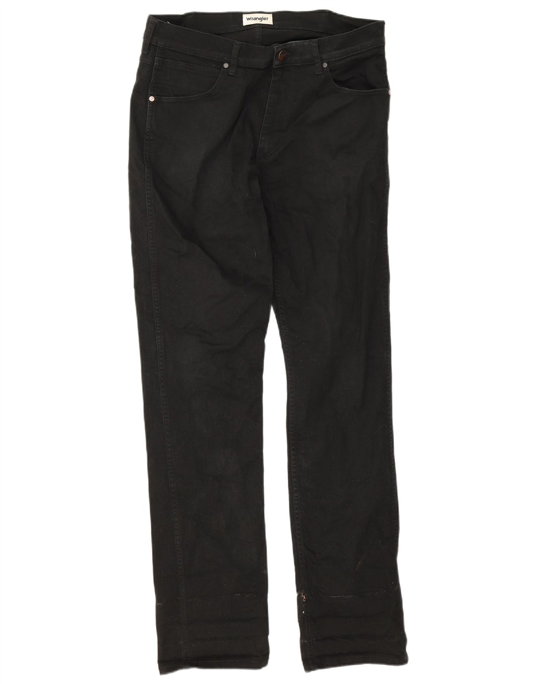 Blugi slim pentru bărbați Wrangler W32 L34 bumbac negru