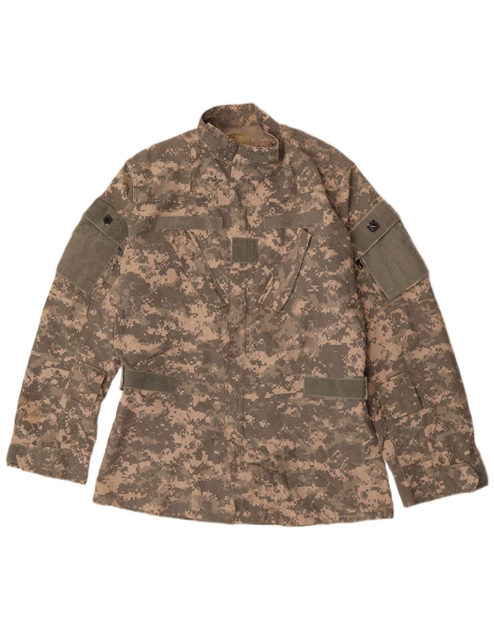 Jachetă militară vintage pentru bărbați UK 38 Camuflaj verde mediu