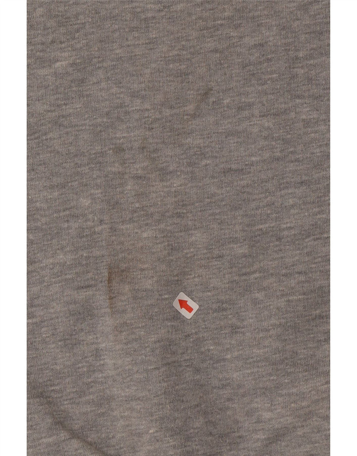Hanorac grafic pentru bărbați New Balance Jumper mic, gri, bumbac
