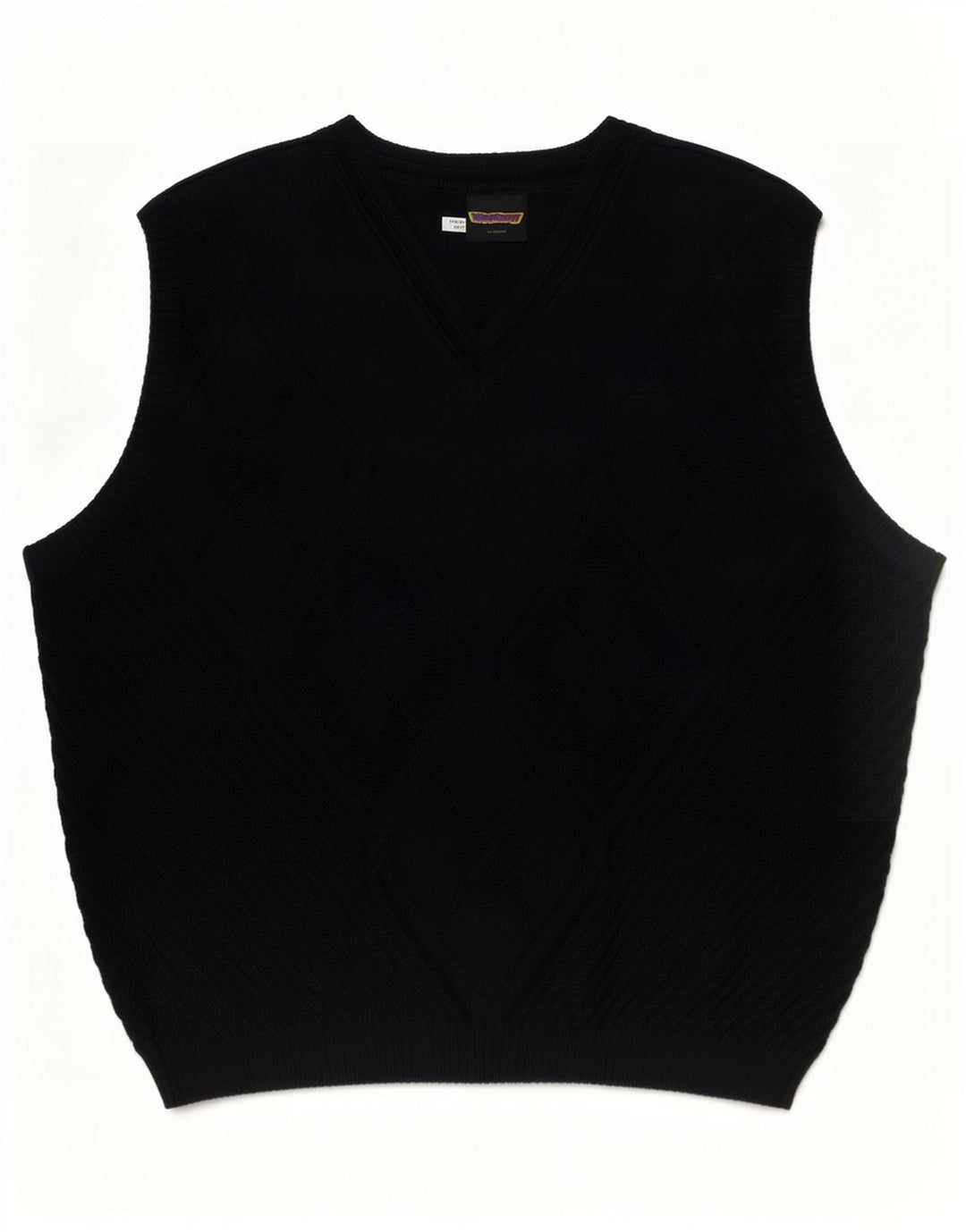 WESTBURY Vestă Bărbați Tank Top EU 48/50 Mediu Bleumarin Argyle/Diamond