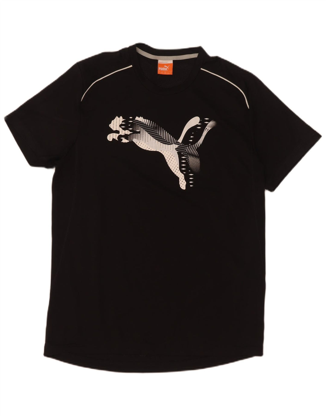 Tricou grafic Puma pentru bărbați Top mare poliester negru
