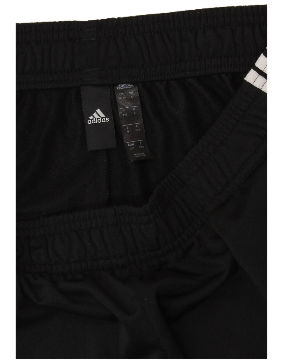 Pantaloni de trening ADIDAS pentru bărbați Marea Britanie 44/46 Poliester negru mare