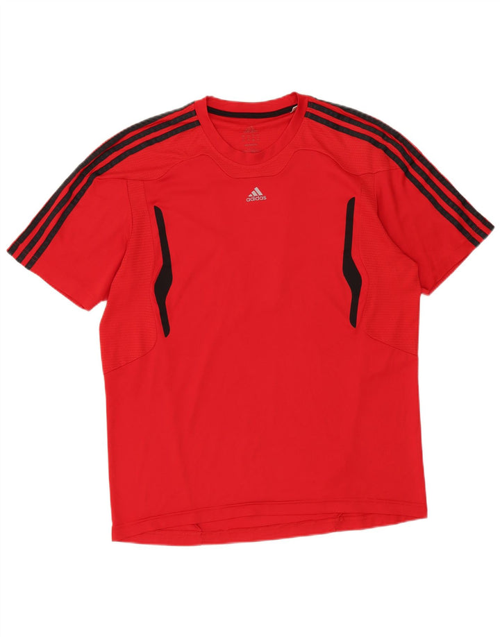 Tricou Adidas 3D Arc pentru bărbați Top mare poliester roșu