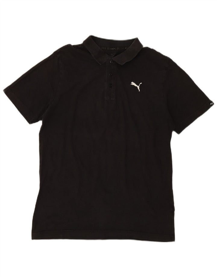 Tricou polo Puma pentru bărbați, mediu negru