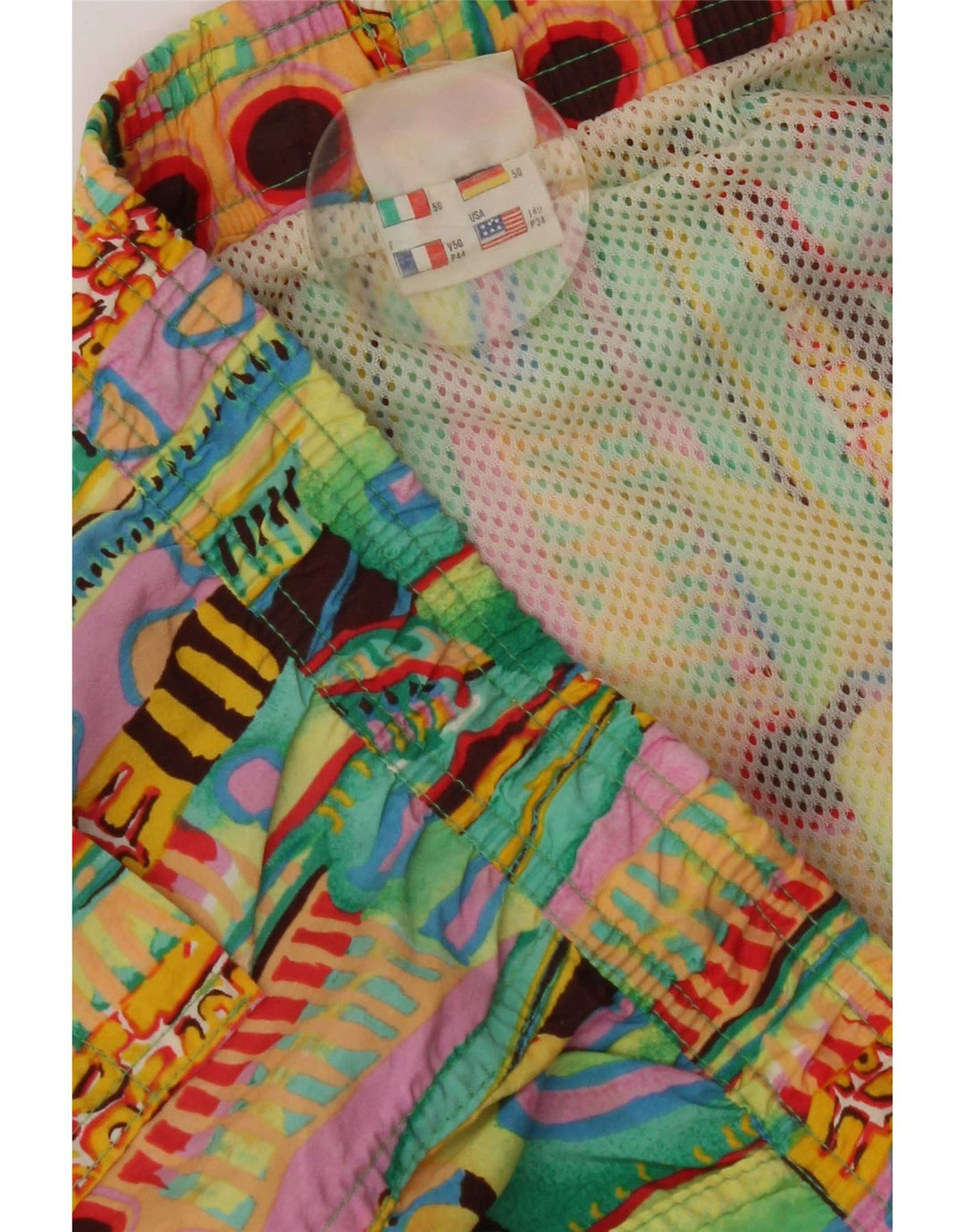 Pantaloni scurți de înot Ellesse pentru bărbați cu model abstract IT 50 XL multicolor