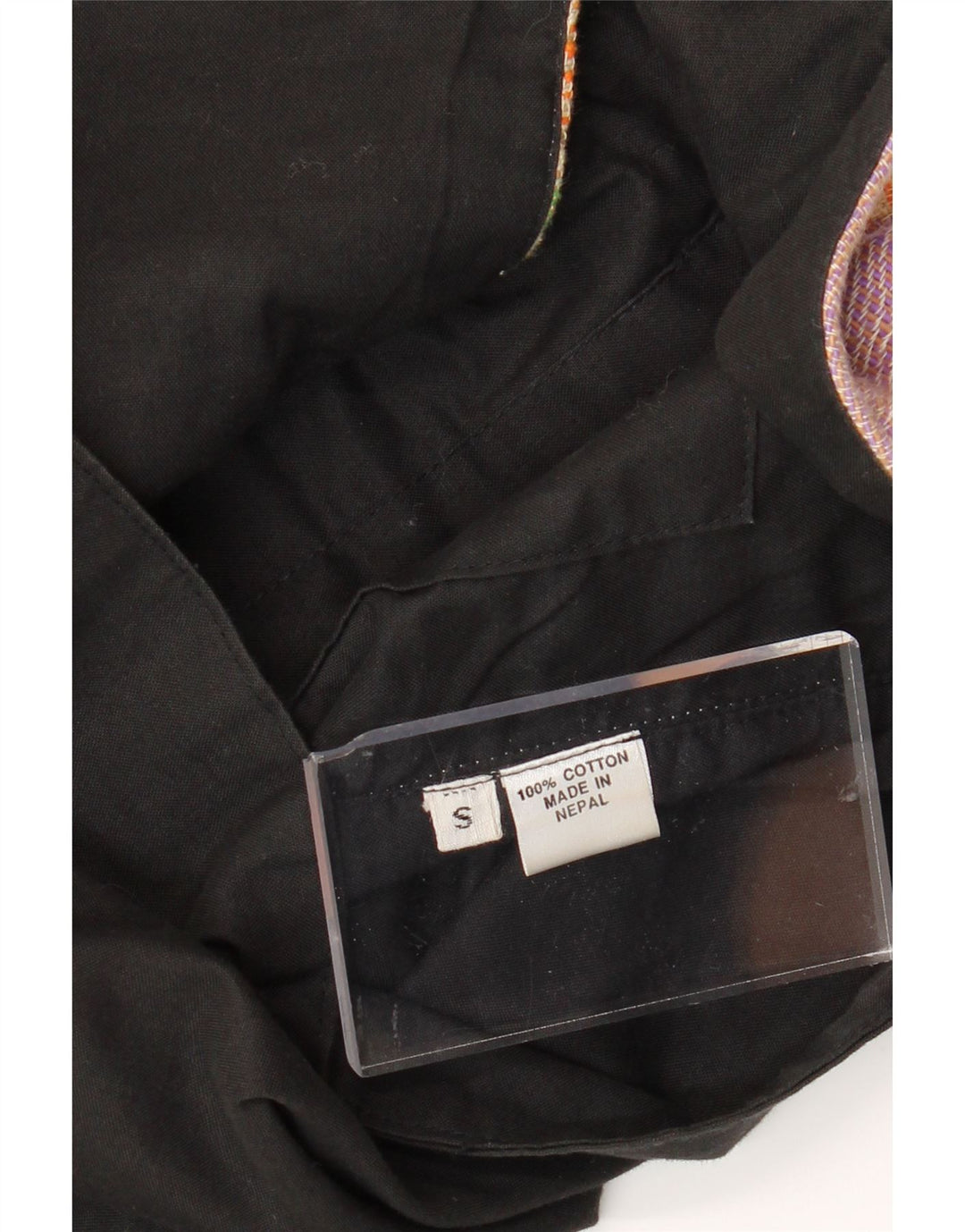 Vestă pentru bărbați VINTAGE, mică, multicoloră, din bumbac mozaic