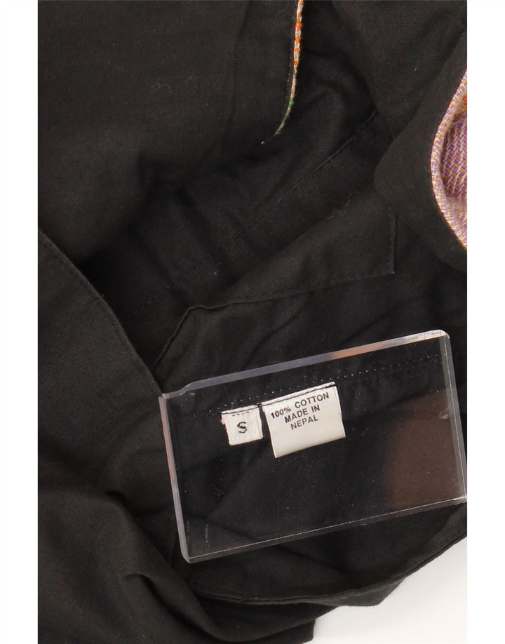 Vestă pentru bărbați VINTAGE, mică, multicoloră, din bumbac mozaic