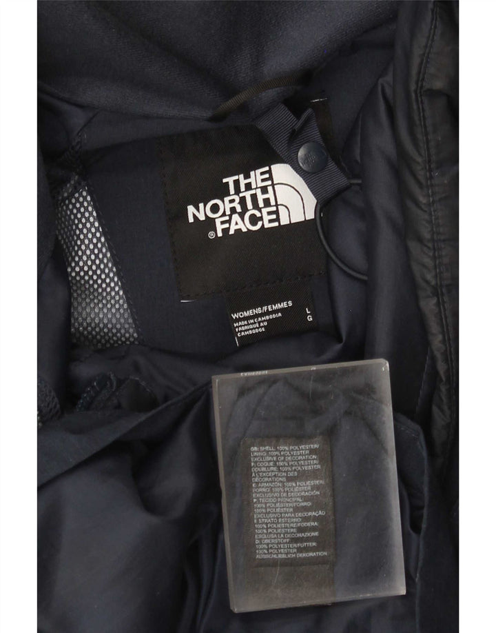 Jachetă de ploaie cu glugă pentru femei The North Face UK 16, mare, poliester, albastru