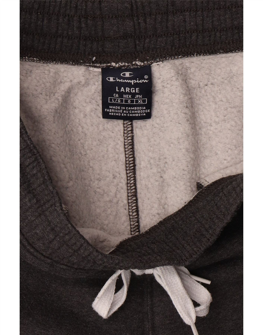 CHAMPION Mens Tracksuit Trousers Joggers Large  Grey