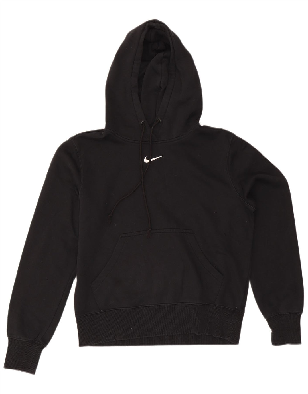 Pulover Nike pentru bărbați, bumbac mediu negru