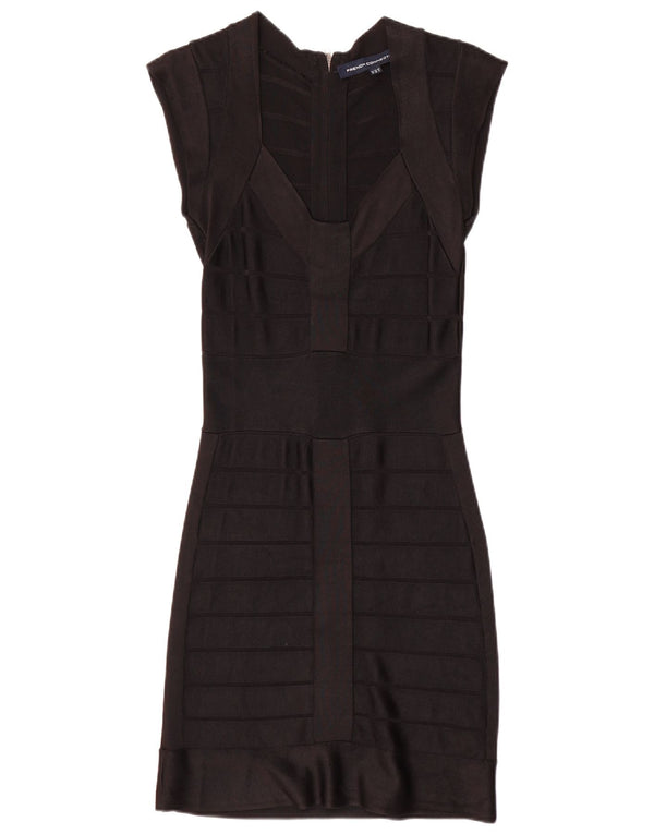 Rochie teacă pentru femei French Connection UK 10 Small Black Viscose