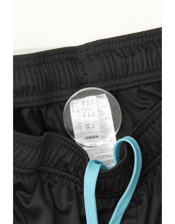 Pantaloni scurți sport Aeroready Adidas pentru bărbați, poliester mediu negru