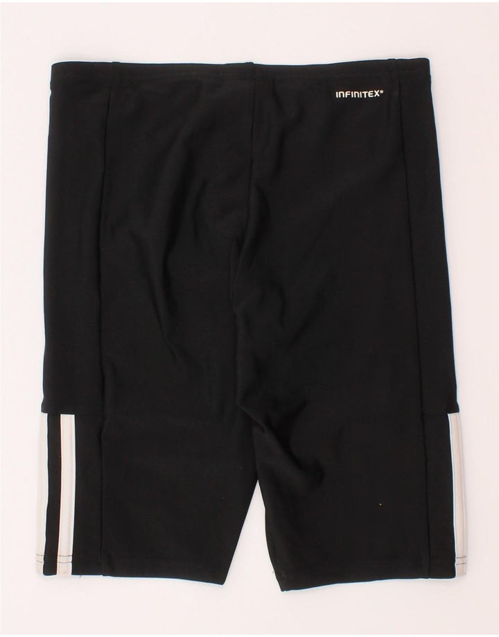 Pantaloni scurți sport pentru fete Adidas 9-10 ani poliester negru