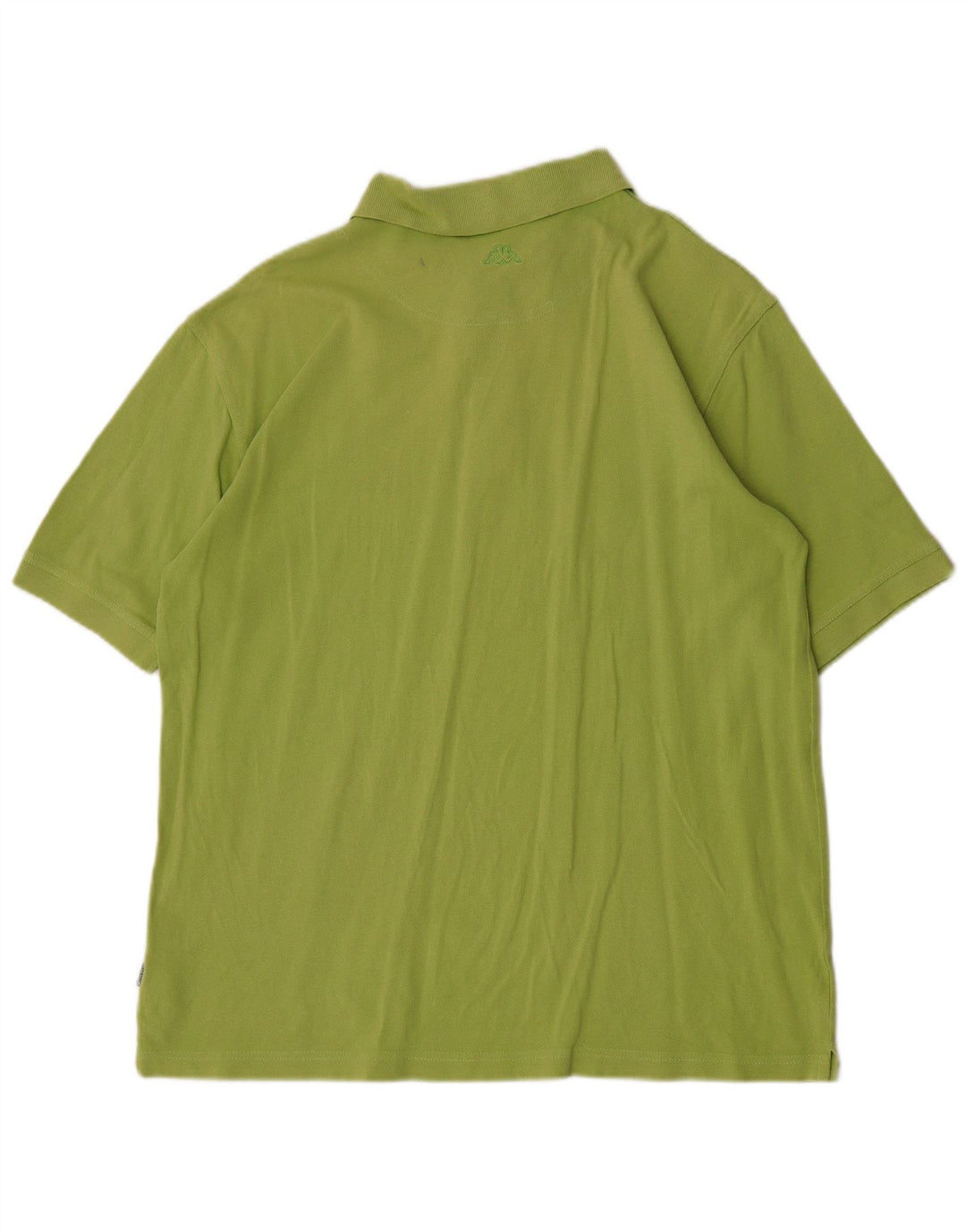 Tricou polo pentru bărbați Kappa, bumbac verde mare