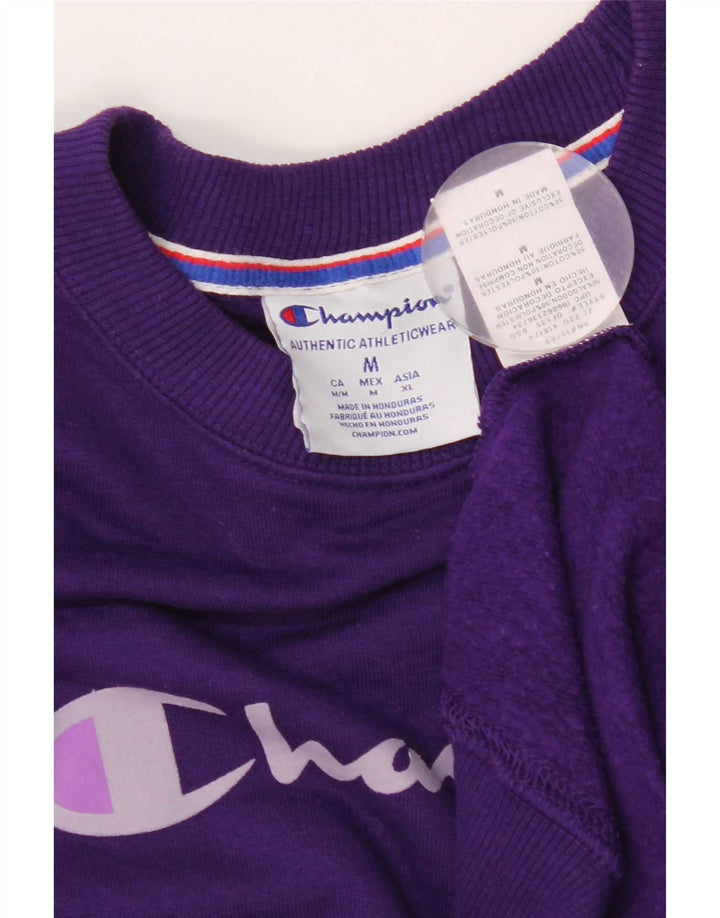Pulover pentru femei Champion din bumbac violet mediu UK 14