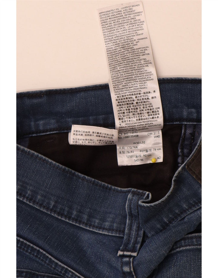 Blugi slim pentru bărbați Levi's W30 L30 Bumbac albastru