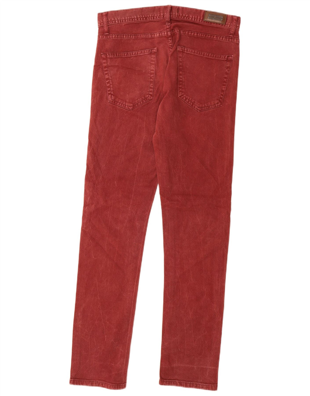 Blugi slim pentru bărbați Zara EU 38 Mici L30 L30 Bumbac roșu