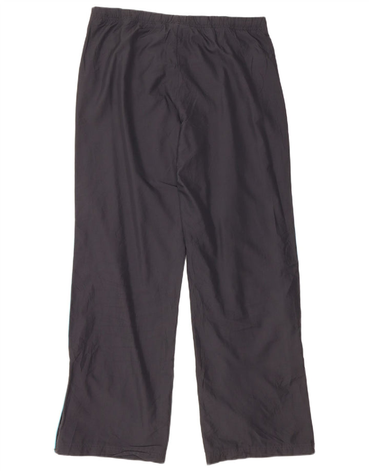 Pantaloni de trening ADIDAS pentru femei UK 12 Poliester mediu negru